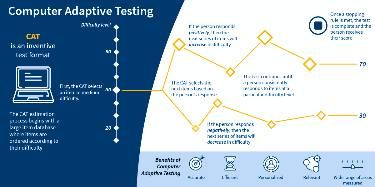 Computer Adaptive Testing NCLEX format explanation