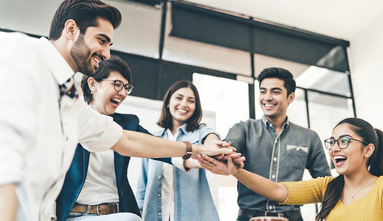 Nurse celebrating success after passing NCLEX